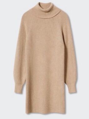 Mango | Dresses | Mango Open Stitch Button Front Knit Dress | Poshmark